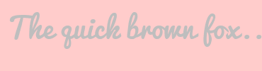 Image with Font Color BEBEBE and Background Color FFCCCB